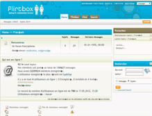 Tablet Screenshot of forum.flirtbox.net