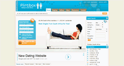 Desktop Screenshot of flirtbox.co.za