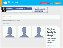 Tablet Screenshot of alberta.flirtbox.ca